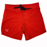 Jr. Guards Girls Red Boardshort (CHECK SIZE CHART)