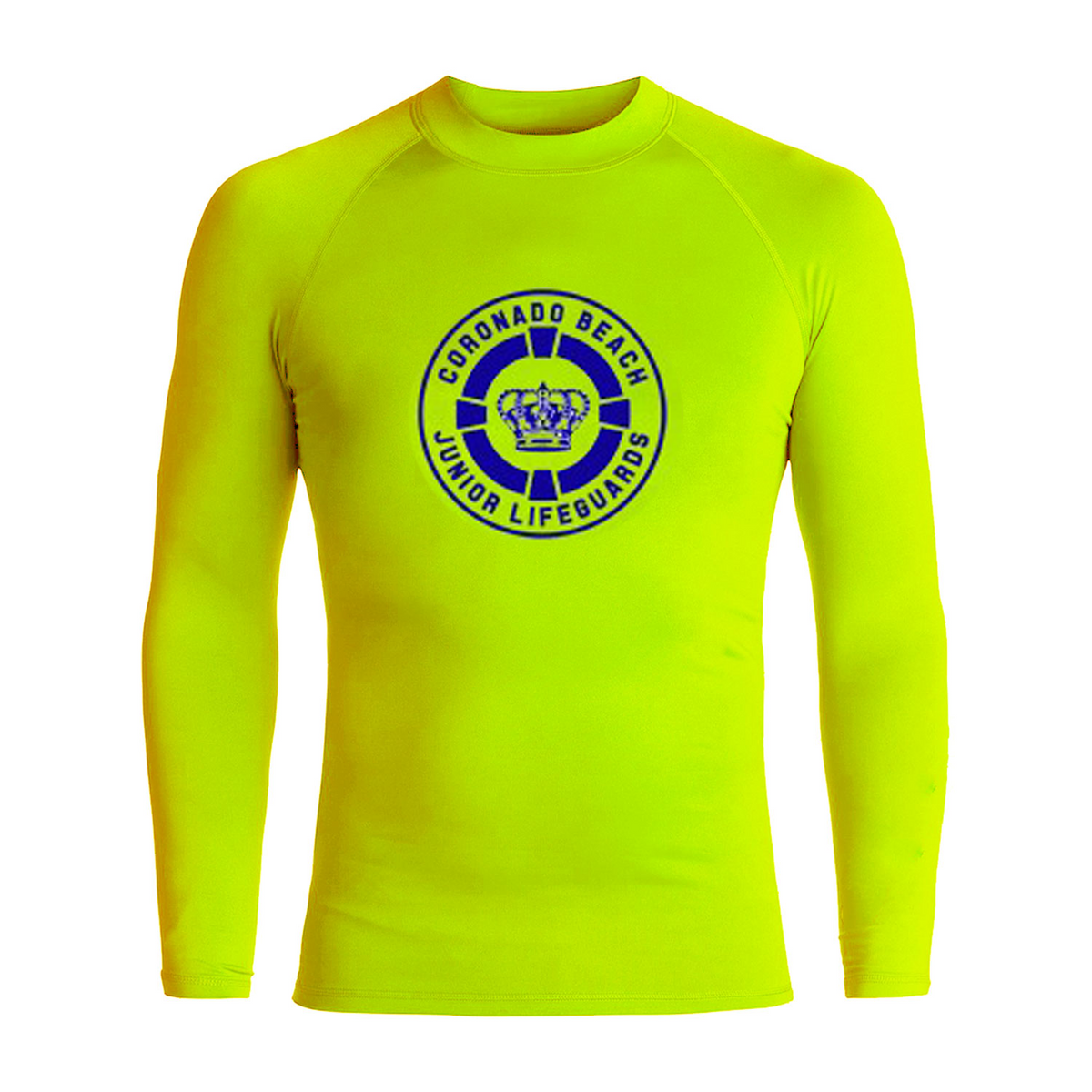 Coronado Long Sleeve Uniform Rashguard Lime green Jr Guards