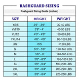 Junior Guard Shaka Bar Short Sleeve  UV Protective Rashguard Sun Shirt
