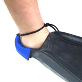 eBodyboarding.com Swim Fin Heel Pads - Large - Blue