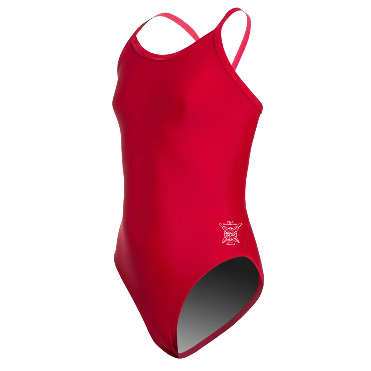 Girls Youth Junior Guard JG One Piece Red Swimsuit