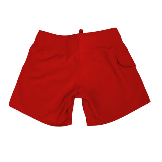 Carpinteria JG Girls Shortie Pocket Shorts -Red