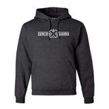 Jr. Guards Bar Logo Hooded Pullover Sweatshirt Cotton/Polyes