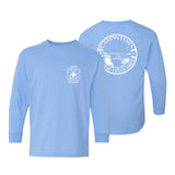 Carpinteria Long Sleeve Uniform Shirt - Carolina Blue