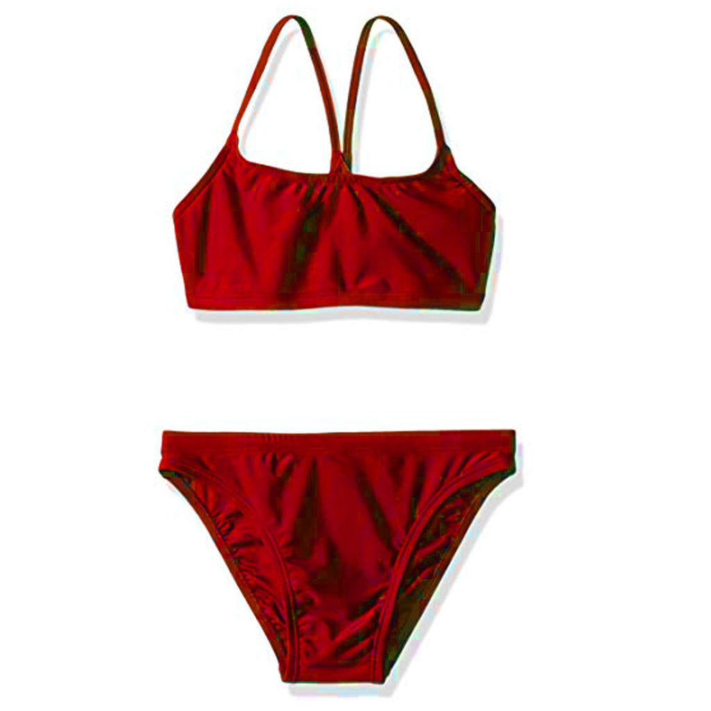 Checked Red Bikini Swimwear for Women for sale
