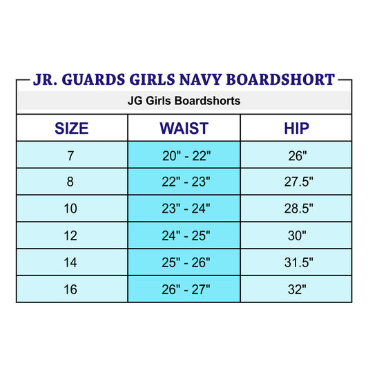 Coronado Jr. Guards Girls Boardshorts