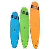 Tribe Boards 7',8',9' Soft Surfboard with reinforced edges & carry handle