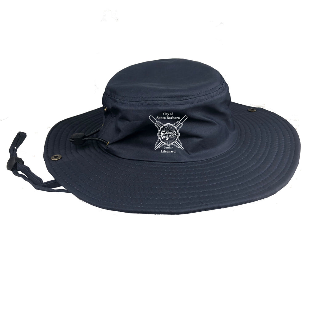 Santa Barbara Junior Guards Youth Navy Bucket Hat with 100% UV protection