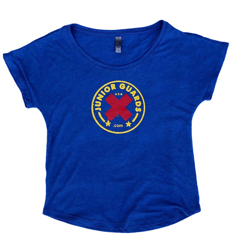 JrGuard.coms - Girl's Blue T-shirt