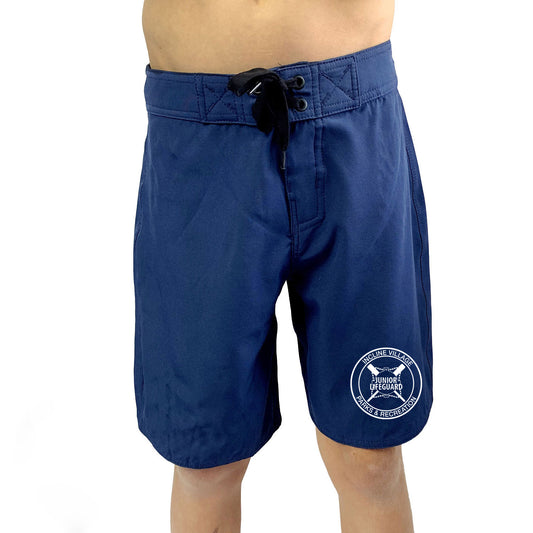 Incline Village Boys and Mens Junior Guard Navy Boardshorts