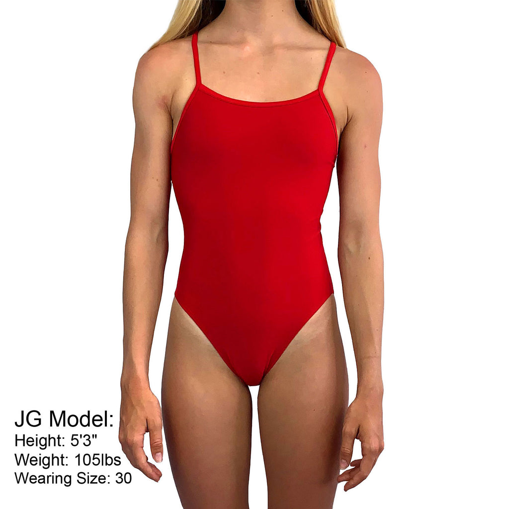 eBodyboarding Jr. Guards Girls 1-Piece Swimsuit -Navy, Red & Royal Blue  (Sizes 20-36) – Jr Guards