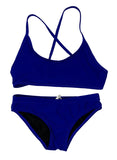 Junior Guard 2-Piece THIN Strap Swimsuit R.Blue(READ SIZING)