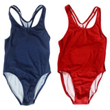 Junior Guard X 1-Piece Swimsuit Navy & Red (READ SIZING)
