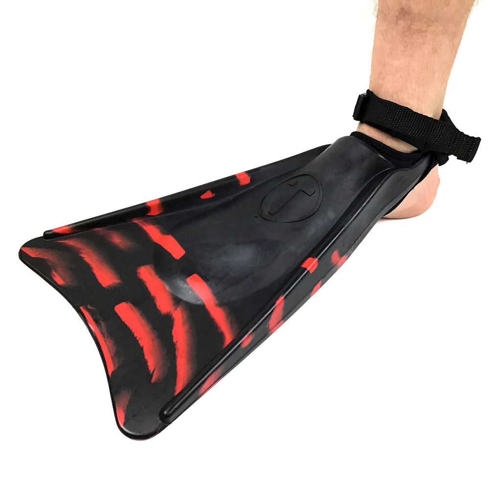 eBodyboarding 2MM Shackle Fin Sock with Heel Pad and Cinch