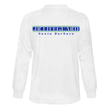 Santa Barbara Park and Recreation Long Sleeve T-Shirt Cotton/Polyester - White