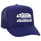 State Trucker Hat Mesh Back Snap Back Polyester/Nylon 